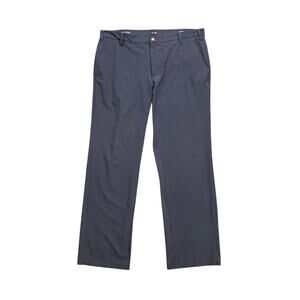 Adidas Pants Mens 38 Shark Blue-Grey Moisture Wicking Performance Chino Golf